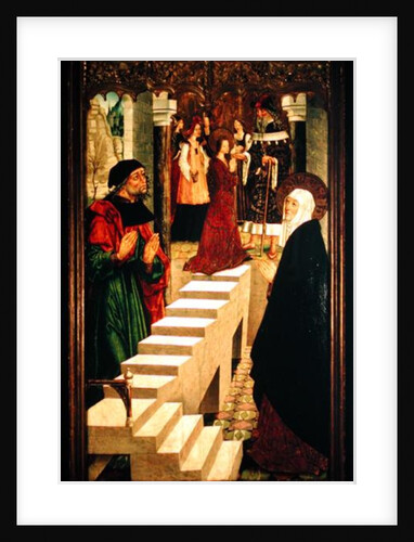 The Presentation of the Virgin Mary in the Temple, c.1500 by Master of Budapest