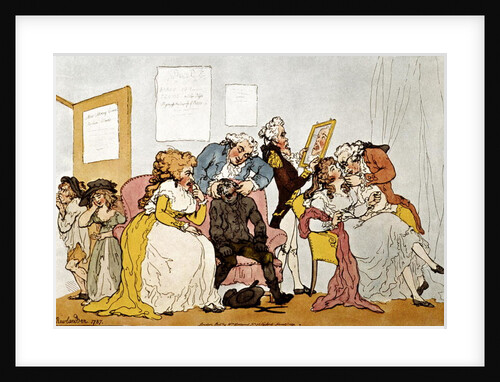 The Transplanting of Teeth by Thomas Rowlandson