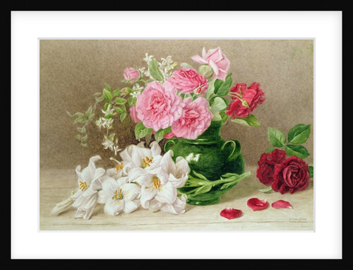 Roses and Lilies by Mary Elizabeth Duffield