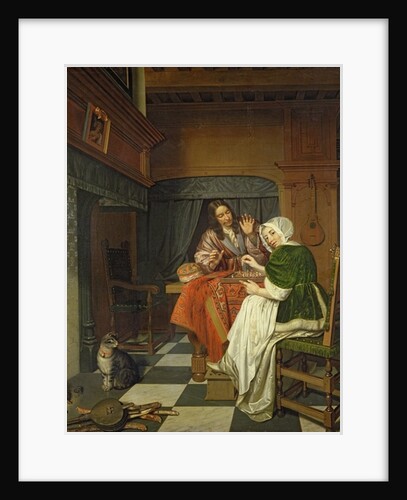 The Chess Players, c.1670 by Cornelis de Man