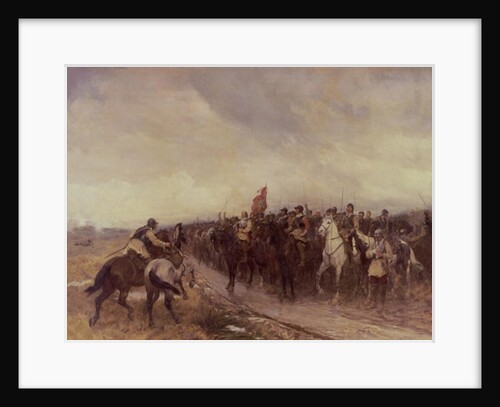 Cromwell at Dunbar, 1650 by Andrew Carrick Gow