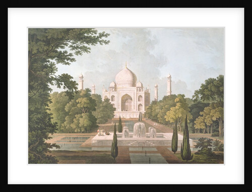 The Taj Mahal, Agra by Thomas & William (1769-1837) Daniell