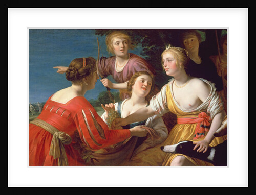 Diana Resting after the Hunt by Gerrit van Honthorst