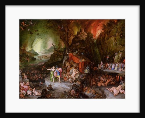 Aeneas and the Sibyl in the Underworld, 1598 by Jan the Elder Brueghel