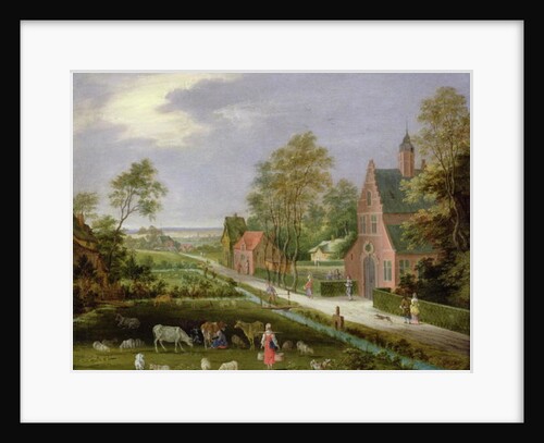 Village Landscape by Pieter Gysels