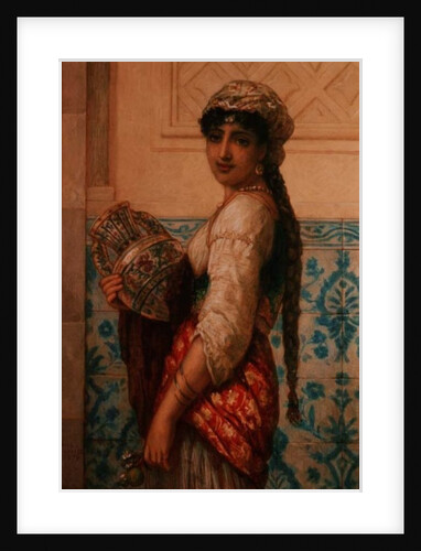 The Water Carrier by Augustus Jules Bouvier