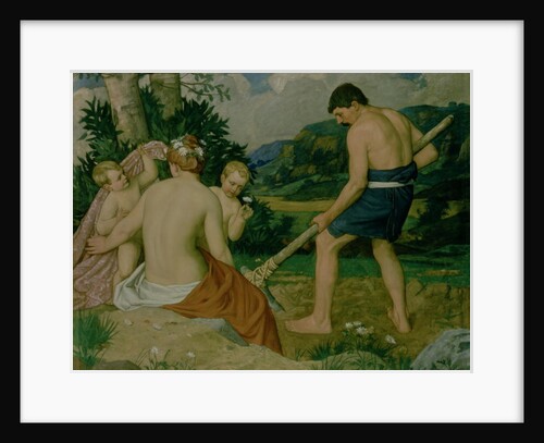 By the sweat of thy brow by William Strang