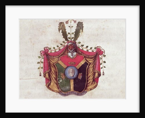 Coat of Arms of the Linnaeus family by Swedish School