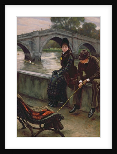 Richmond Bridge, c.1878 by James Jacques Joseph Tissot