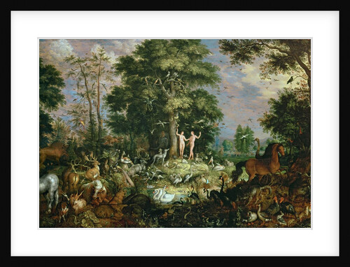 Garden of Eden by Roelandt Jacobsz. Savery