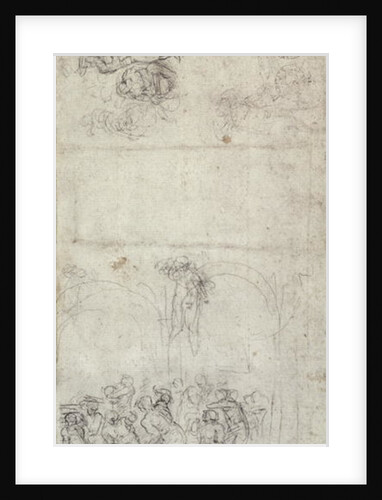 Study for The Last Judgment by Michelangelo Buonarroti