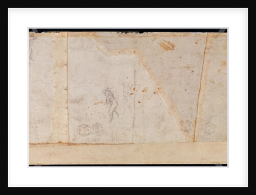 Study of Figures by Michelangelo Buonarroti