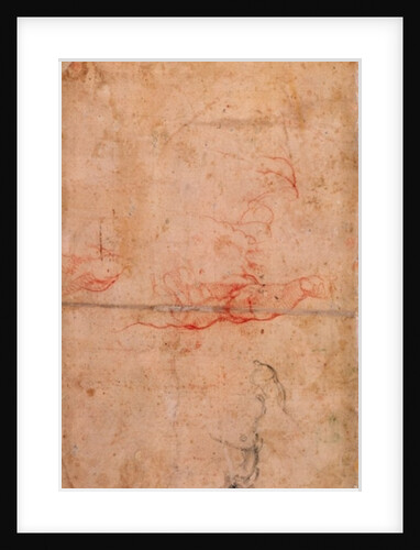 Preparatory Study for the Punishment of Haman by Michelangelo Buonarroti