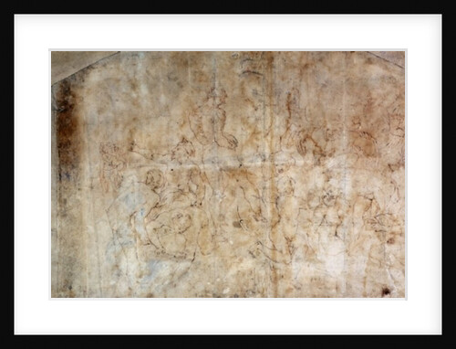 Study for the 'Battle of Cascina' 1504 by Michelangelo Buonarroti