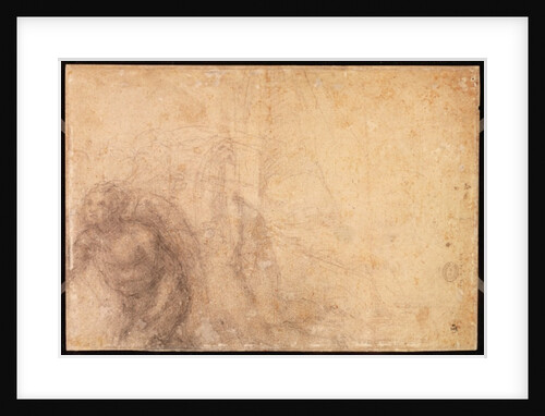 Study of an angel by Michelangelo Buonarroti