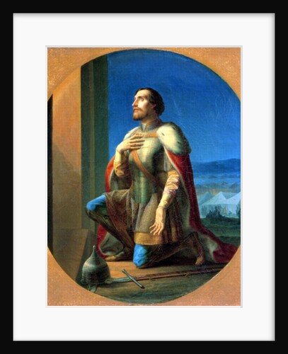 Alexander Nevsky Prince of Novgorod, Grand Duke of Vladimir, 1855 by Petr Mikhailovich Shamshin