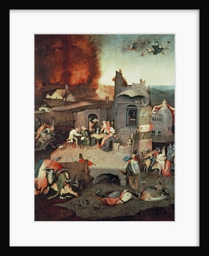 Temptation of Saint Anthony, c.1500 by Hieronymus Bosch
