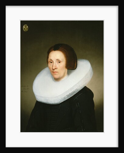 Portrait of Johanna van Diemen, aged 61, 1647 by Jacob Gerritsz Cuyp