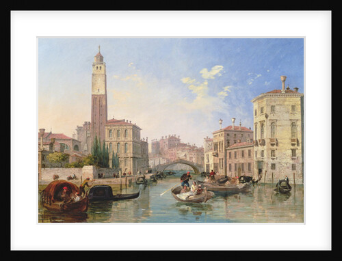 Grand Canal: San Geremia and the Entrance to the Canneregio by Edward Pritchett