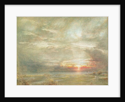 Venice from the Hebrew Cemetery by Albert Goodwin