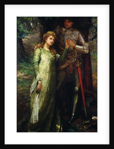 A knight and his lady by William G. Mackenzie