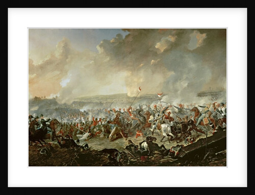 The Battle of Waterloo, 18th June 1815 by Denis Dighton