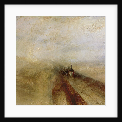 Rain Steam and Speed, The Great Western Railway, c.1840s by Joseph Mallord William Turner