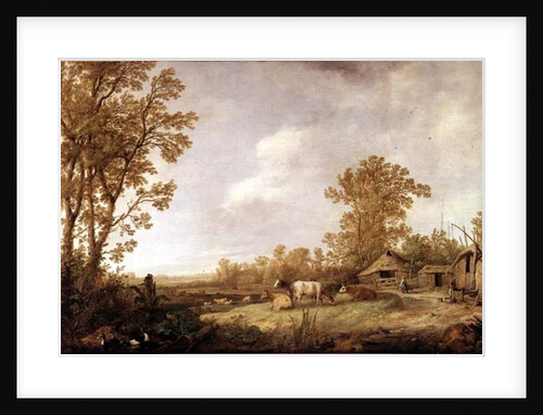 Farmyard Scene by Aelbert Cuyp