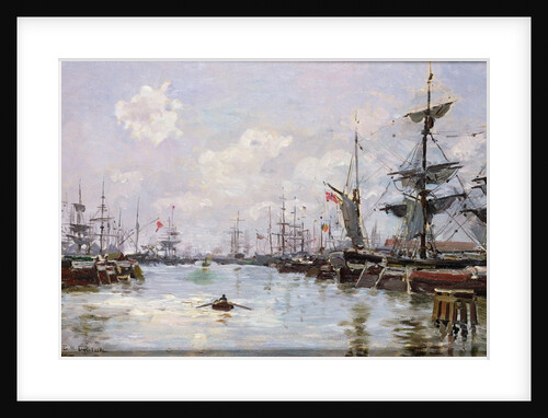 The Port by Edmond Petitjean