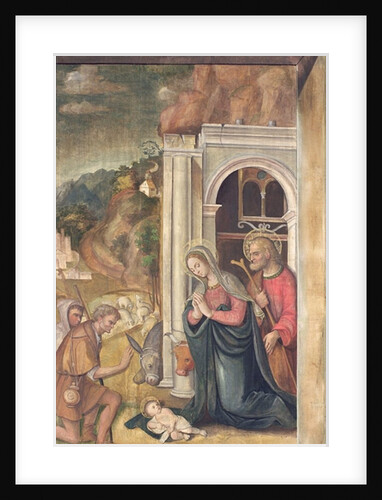 Adoration of the Shepherds, 1517 by Francesco Casella