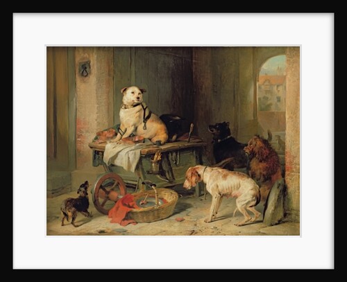 A Jack in Office, c.1833 by Edwin Landseer