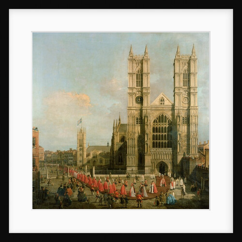Procession of the Knights of the Bath by (1697-1768) Canaletto