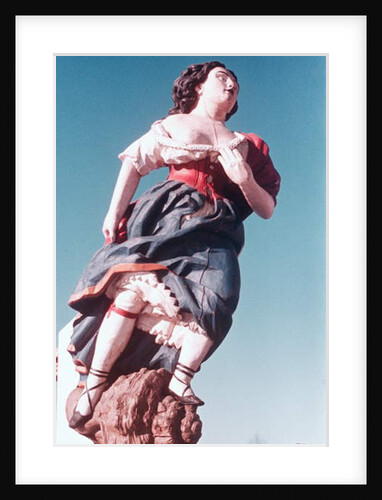 Figurehead from unknown sailing ship, mid-18th century by Swedish School