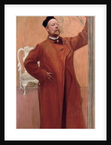 In Front of the Mirror: Self Portrait, 1900 by Carl Larsson