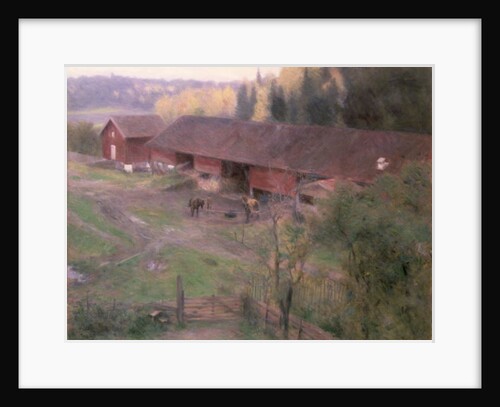 Autumn, 1891 by Erik Theodor Werenskiold