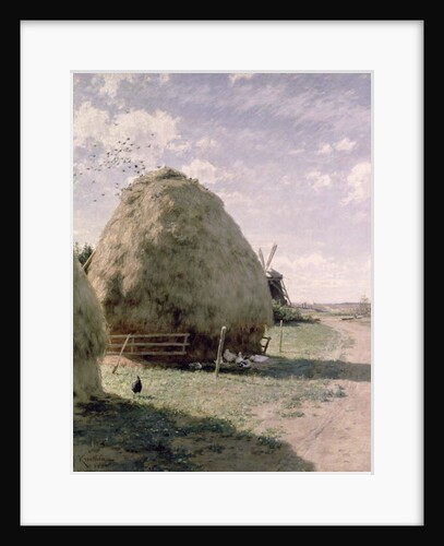 Haystacks by Johan Fredrik Krouthen