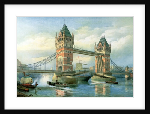 The Tower Bridge, London by English School