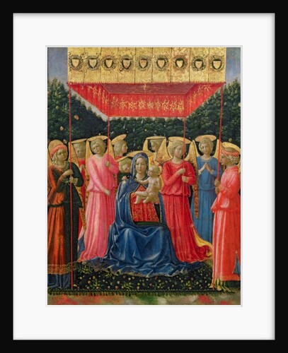 The Virgin and Child with Angels, c.1447-50 by Benozzo di Lese di Sandro Gozzoli