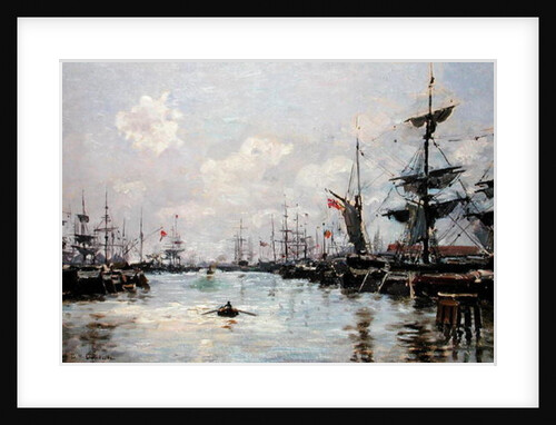 The Port by Edmond Petitjean