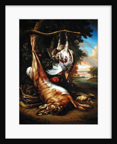 Still life of game by Jan Weenix