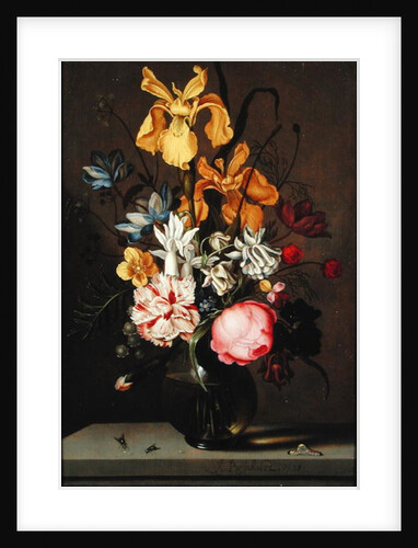 A Vase of Flowers, 1635 by Ambrosius the Younger Bosschaert