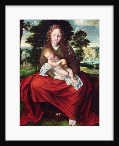 Madonna and Child by Jan Massys or Metsys