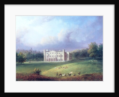 Two Views of Apley Priory by English School