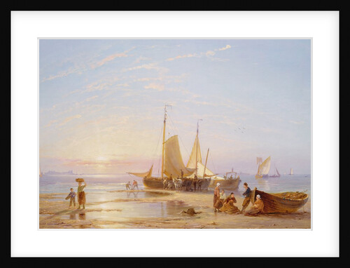 Off Flushing by Pieter Cornelis Dommerson