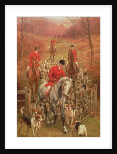 On the Scent, 1906 by Edward Algernon Stuart Douglas