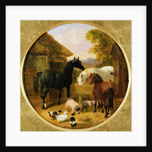 Farmyard Scene by John Frederick Herring Jnr