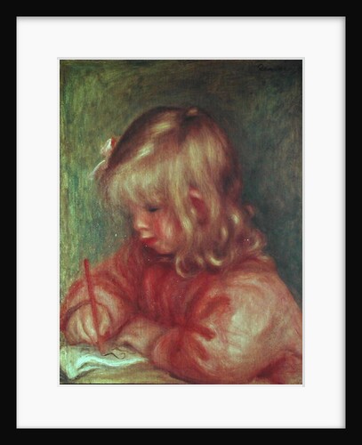 Child Drawing, 1905 by Pierre Auguste Renoir