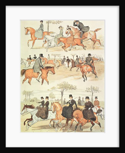 Riding Side-saddle by Randolph Caldecott