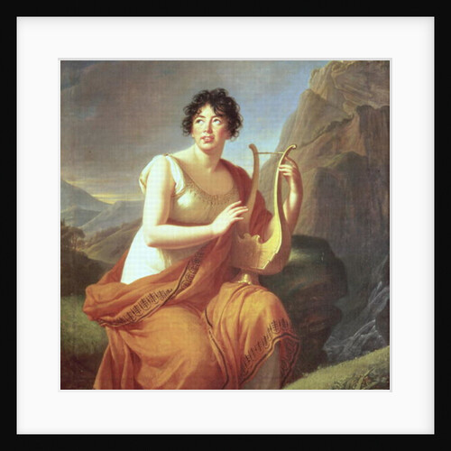 Madame de Stael as Corinne, 1809 by Elisabeth Louise Vigee-Lebrun