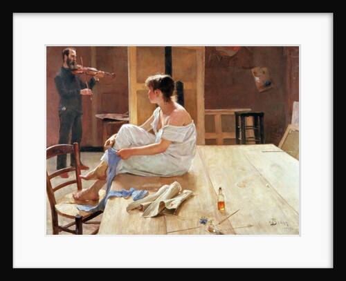 After the Pose, 1884 by Sven Richard Bergh